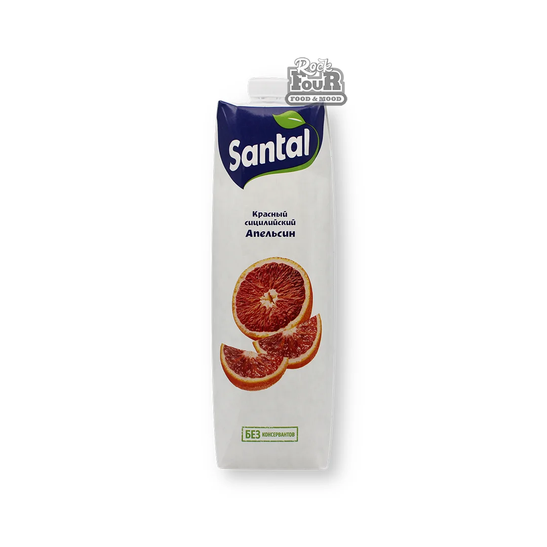 Juice drink "Santal" from red Sicilian oranges 1l